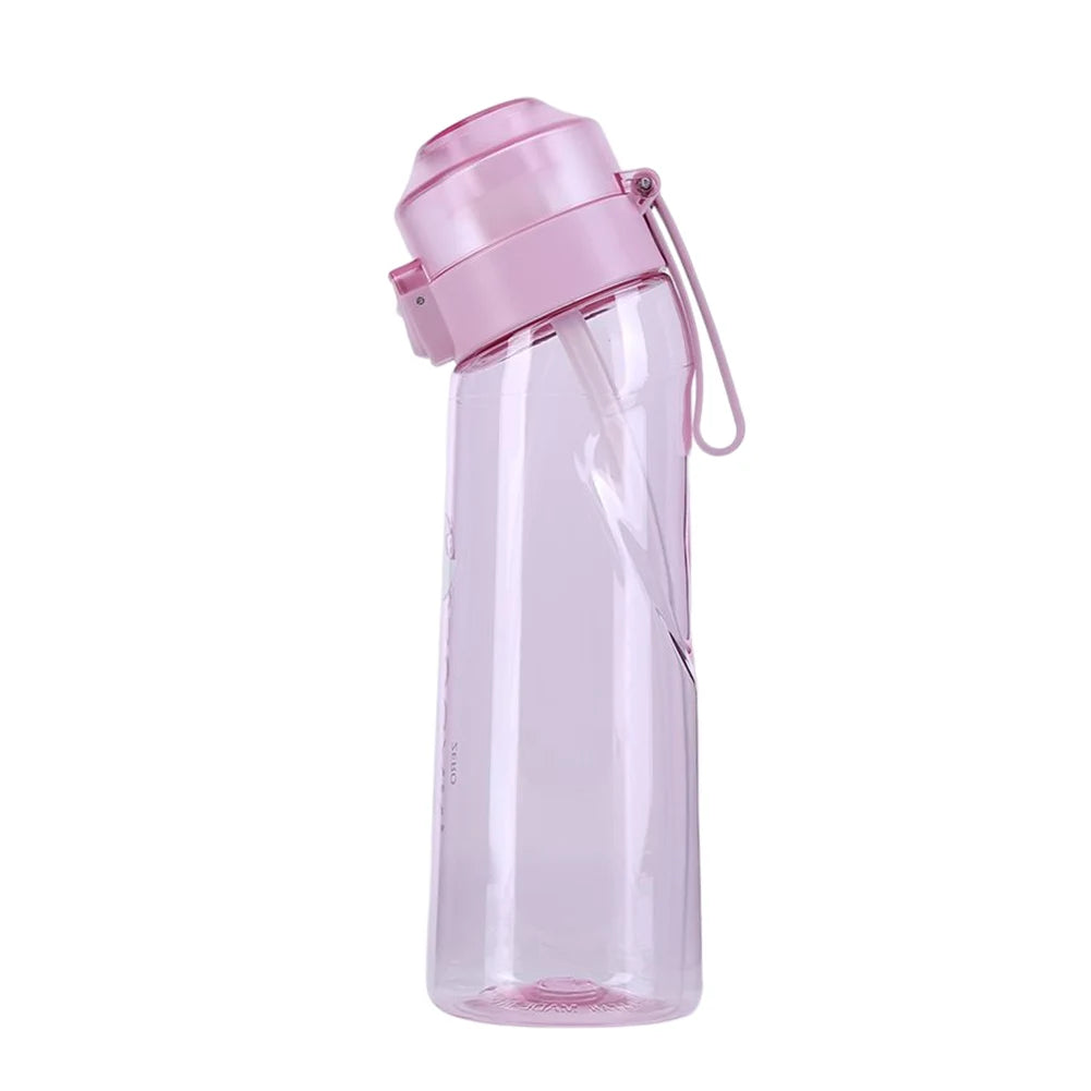 650ml Flavored Water Bottle with 7 Pods – Frosted Black