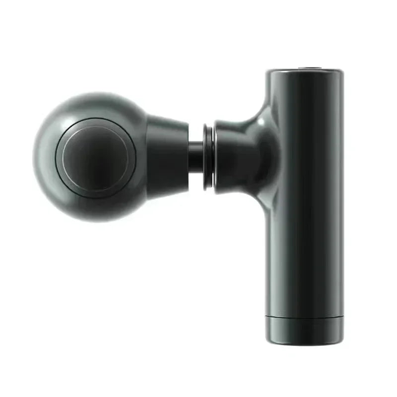 Mini LCD Massage Gun – 6 Heads Portable Muscle Massager for Neck, Foot & Full Body Relief