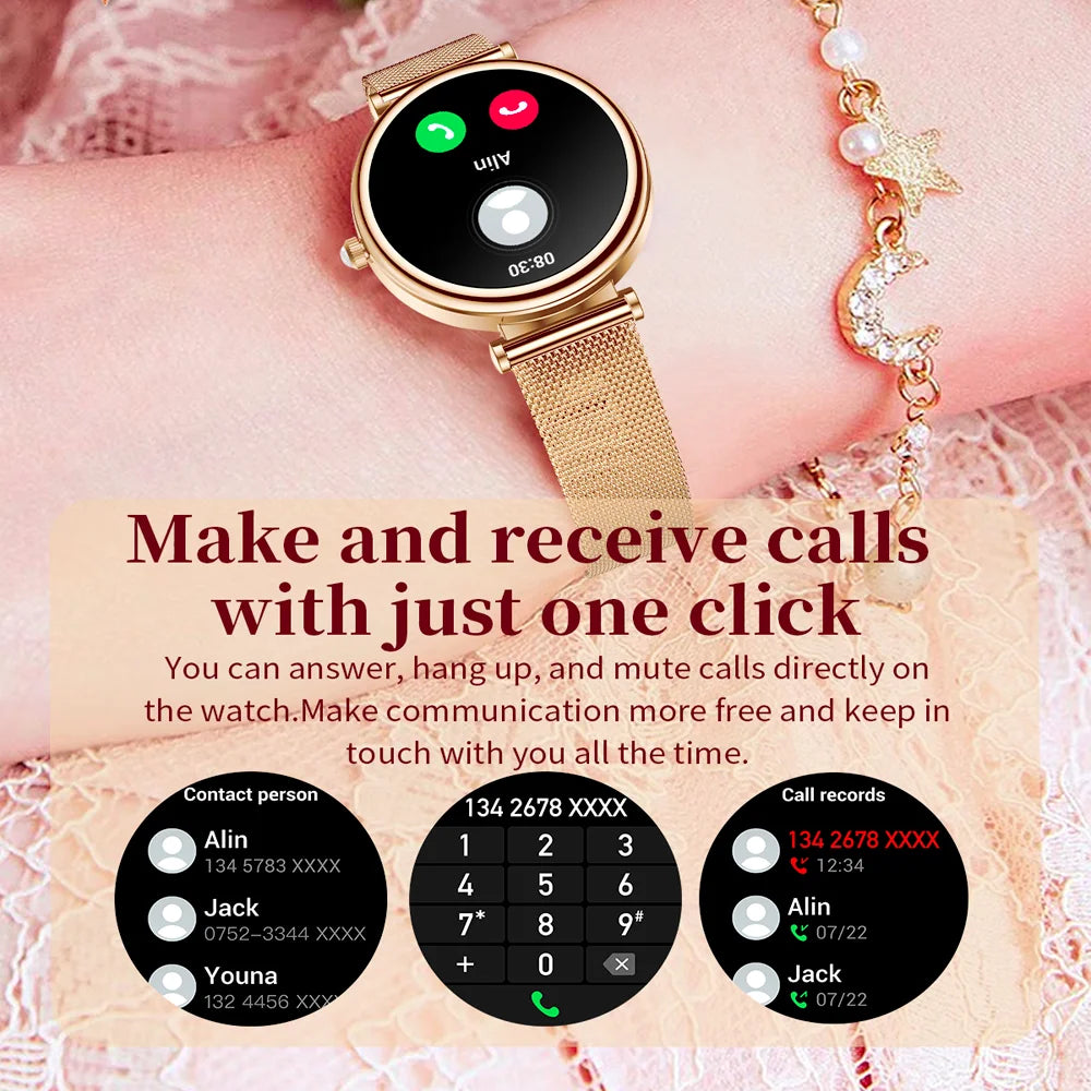 RollsTimi Woman's 1.27" Smart Fitness Watch