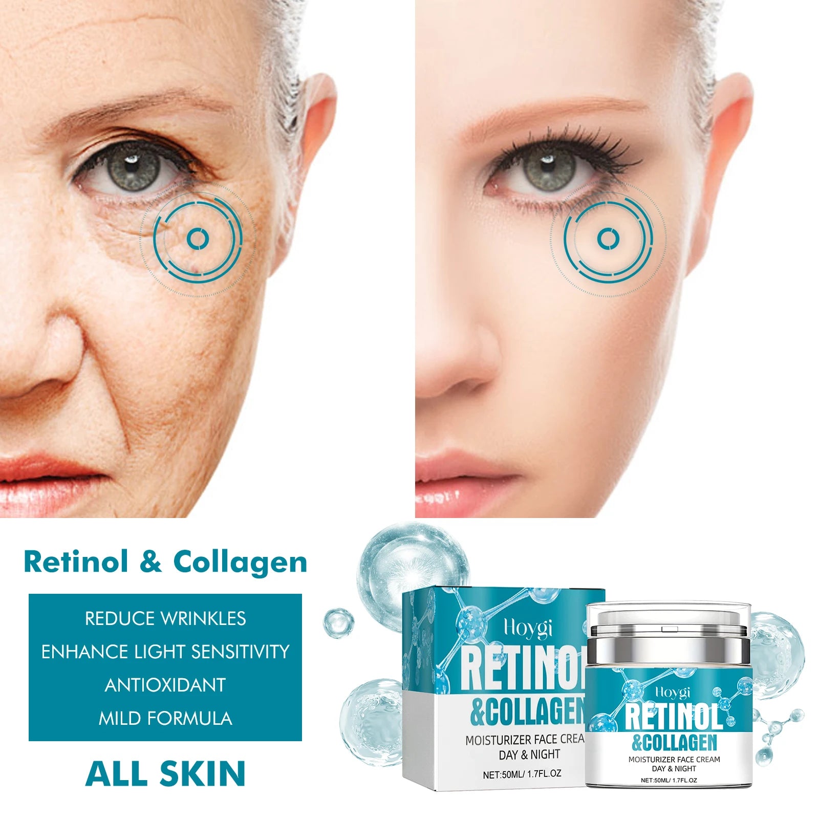 Hoygi Retinol & Collagen Anti-Aging Face Cream