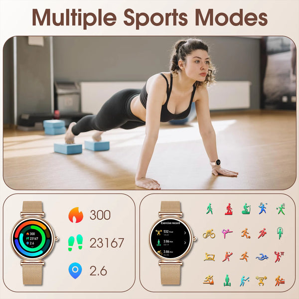 Women’s 1.2" Smart Fitness Watch