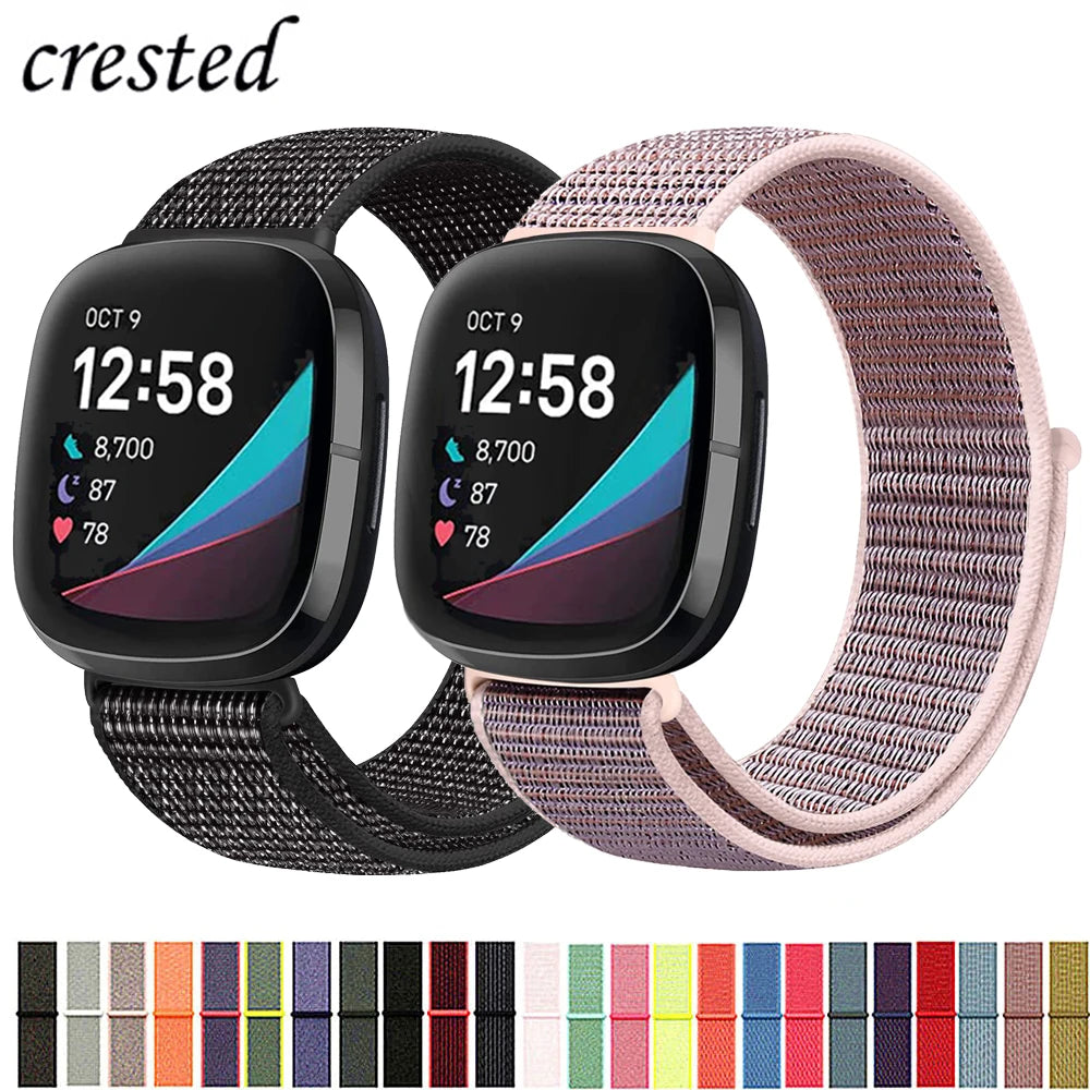 Nylon Strap for Fitbit Versa & Sense