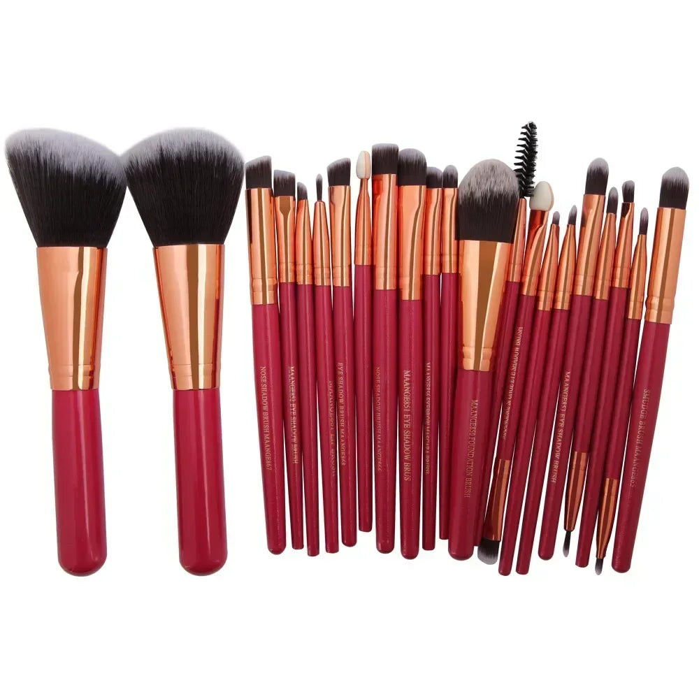 Pro Makeup Brush Set – 3/13/22-Piece Professional Cosmetic Brushes for Face & Eyes