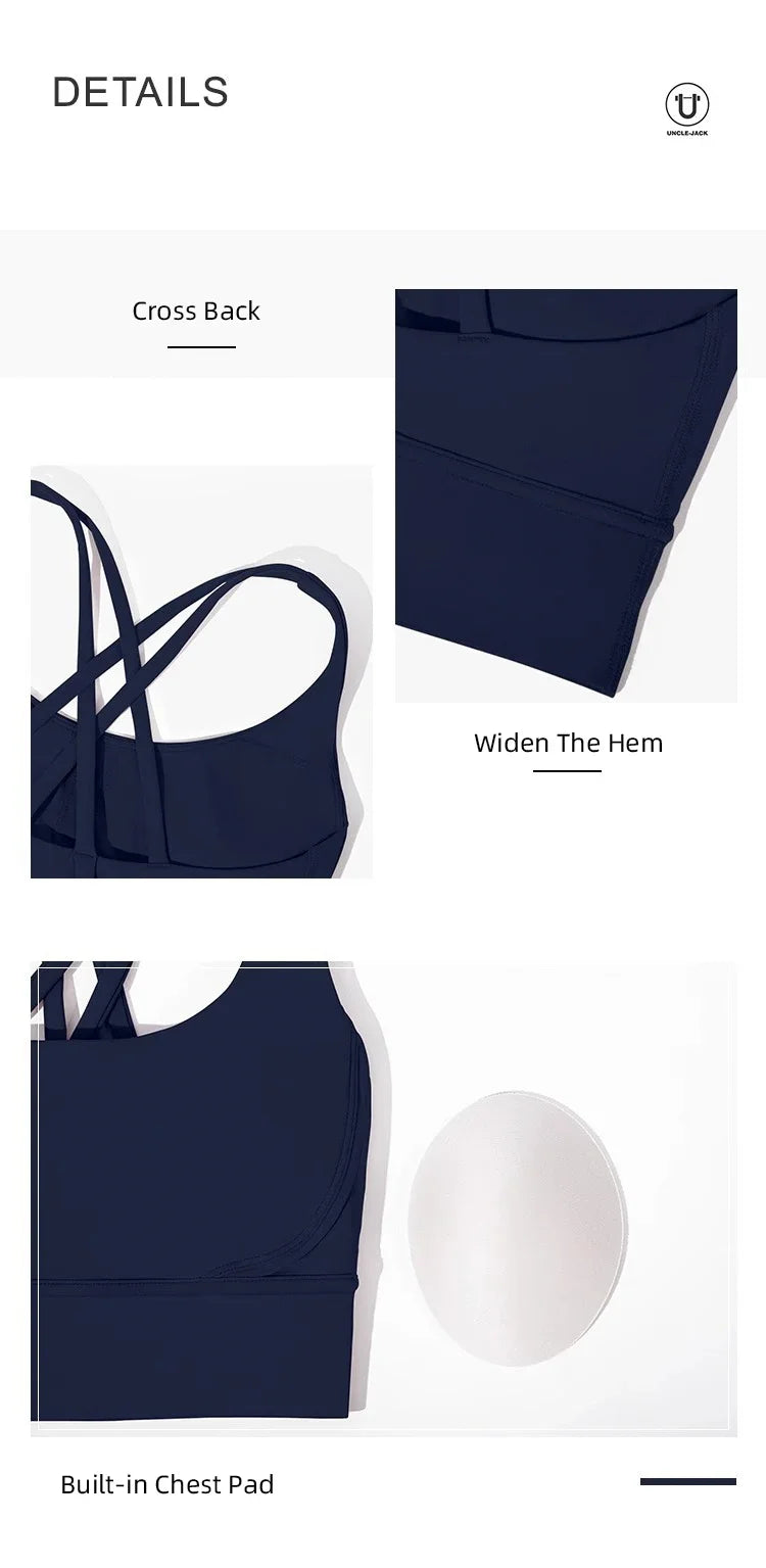 Women’s 2-Piece Yoga & Fitness Set – Push-Up Sports Bra & High-Waist Leggings