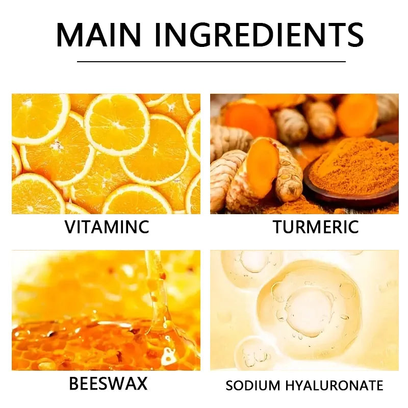 Vitamin C & Turmeric Hand & Foot Wax Mask – Smoothing, Brightening & Cleansing Treatment