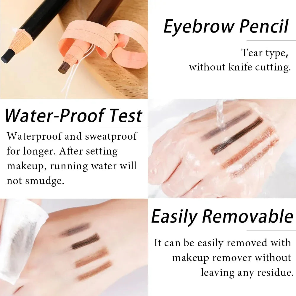 5PCS Microblading Eyebrow Tattoo Pencil Set – Waterproof Tint & Definition Pen