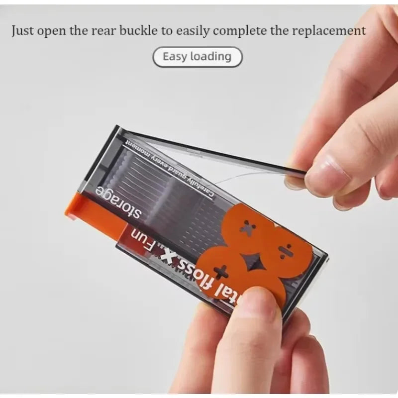 Portable Automatic Floss Dispenser