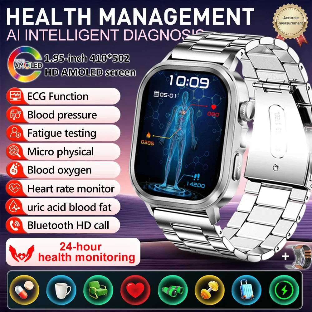 LED Flashlight Smart Watch